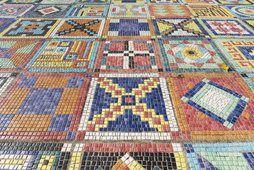 Aufkleber - Colorful mosaic 