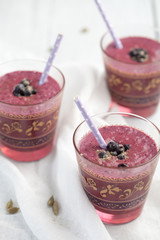 Poster - Blueberry smoothie