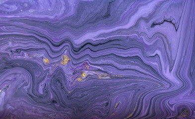  Marble abstract acrylic background. Violet marbling artwork texture. Marbled ripple pattern.