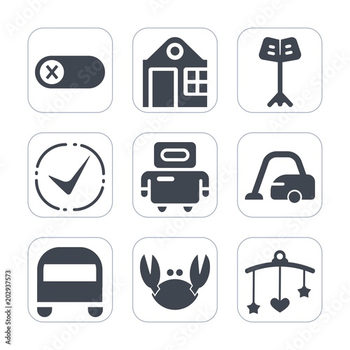 Premium Fill Icons Set On White Background Such As Turn Control