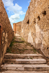 Poster - Pathway in Pompeii