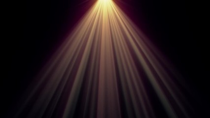 Wall Mural - orange heaven light rays from above soft optical lens flares shiny animation art background - new quality natural lighting lamp rays shiny effect dynamic colorful holiday bright video footage
