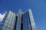 Fototapeta Miasta - Immeuble en verre