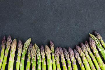 Wall Mural - Flavoursome, sweet and tender British asparagus