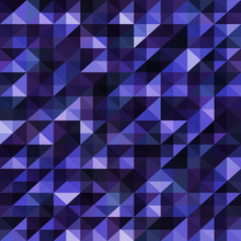 Purple Triangle Seamless Pattern