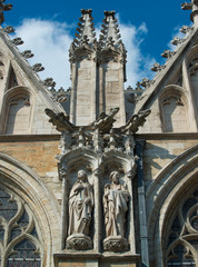 Wall Mural - Notre Dame du Sablon Brussels Belgium