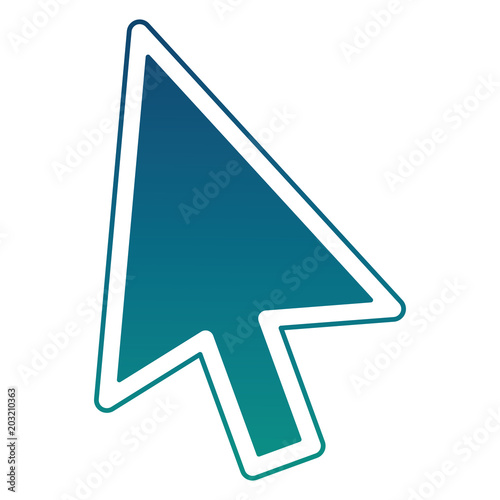 arrow mouse cursor pointer icon vector illustration design - Buy this