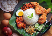 Asian Food Nasi Lemak