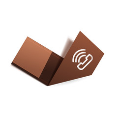 Wall Mural - Vector phone support web button