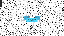 Hand Drawn Black, White Pattern. Vector Seamless Pattern. Abstract Background, Brush Dots. Monochrome Texture, Cork, Clay. Hipster Graphic Design. Endless Vector Backgrounds, Simple Textures, Circles