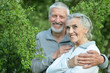 © aletia2011 - Couple sitting   in the park