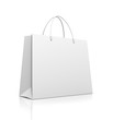 single shopping bag 3d illustration