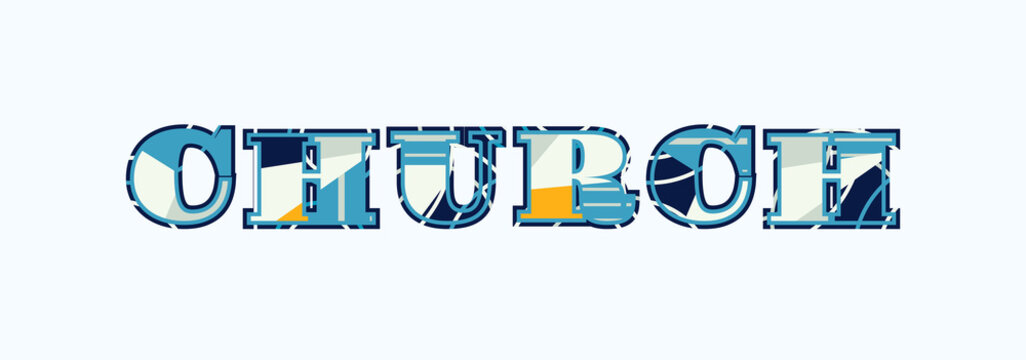 Church Concept Word Art Illustration