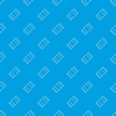 Sticker - Chocolate pattern vector seamless blue repeat for any use