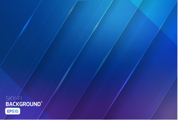 Cosmic shining abstract background