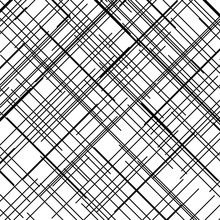 Criss Cross Pattern. Texture With Intersecting Straight Lines. Digital Hatching. Vector Illustration