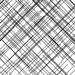 Criss cross pattern. Texture with intersecting straight lines. Digital hatching. Vector illustration
