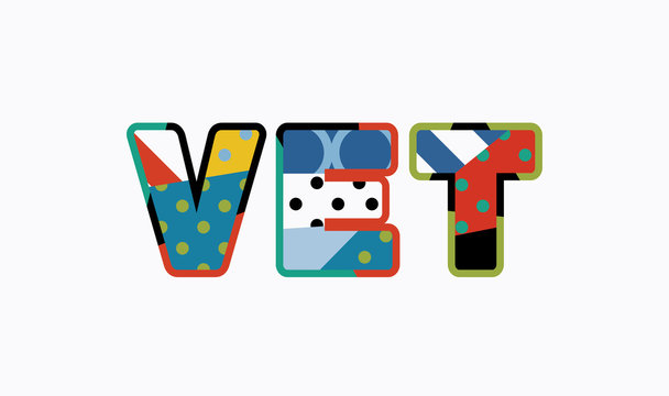 Vet Concept Word Art Illustration