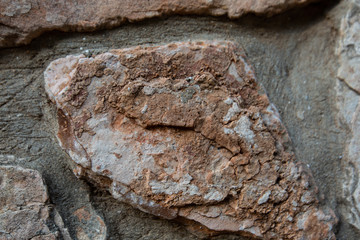 Close up of natural stone wall. Stone wall texture 