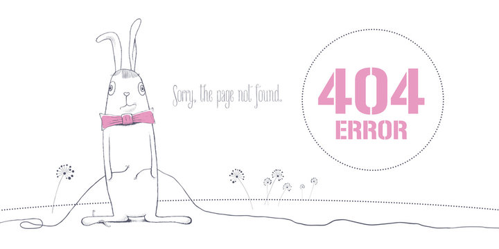 404 error page vector illustration