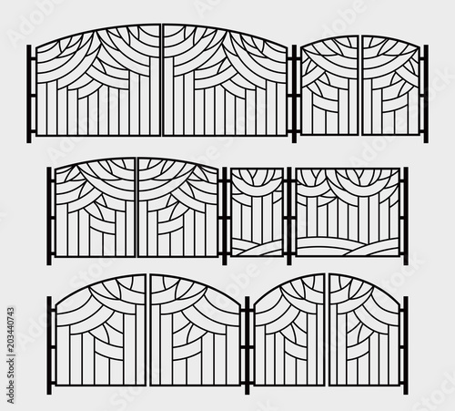 Decorative Grille For Gates Wickets Or A Fireplace Grate