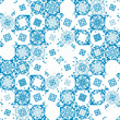 © akrain - Abstract seamless pattern of geometric shapes. Ethnic motives.