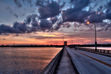 Canvas Print - Daytona Beach is a popular Tourist Beach in Florida