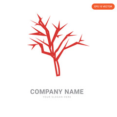 Canvas Print - mesquite tree company logo design