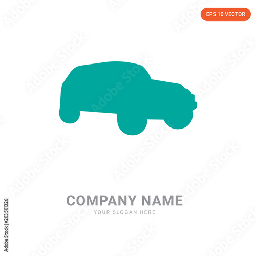 Cuadros en Lienzo jeep wrangler company logo design