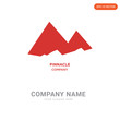 pinnacle company logo design