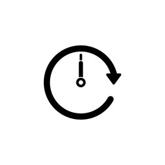 Passage of time vector icon