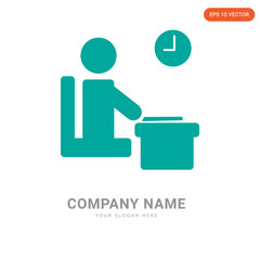 Sticker - Exam company logo design