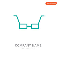 Wall Mural - Glasses company logo design