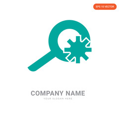 Canvas Print - Settings company logo design