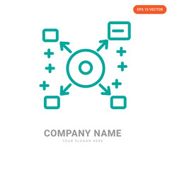 Sticker - Artificial intelligence company logo design