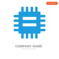 Wall Mural - Chip company logo design