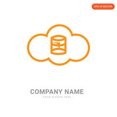 Canvas Print - Server company logo design