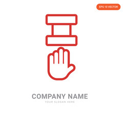 Sticker - Available company logo design