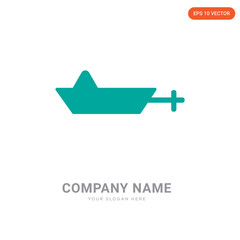 Wall Mural - Boat company logo design