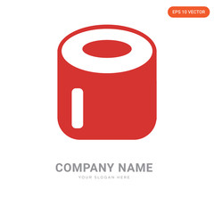 Canvas Print - Toilet paper company logo design