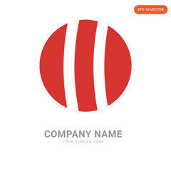 Canvas Print - Beach ball company logo design