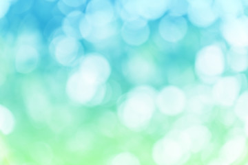 Canvas Print - pastel bokeh background