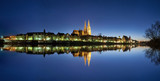 Fototapeta Nowy Jork - Regensburg am Donauufer