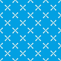 Poster - Spanner pattern vector seamless blue repeat for any use