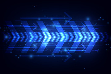 Poster - abstract speed technology concept. vector illustration background