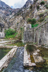 Canvas Print - Canal Outside Kotor