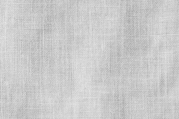 Wall Mural - hessian sackcloth woven texture pattern background in light white gray color