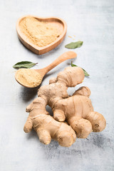 Wall Mural - Fresh ginger root