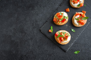 Wall Mural - Italian Caprese Bruschetta