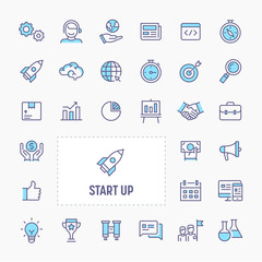 Start-Up Icon Set